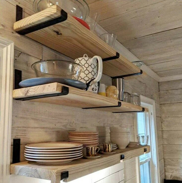 Kitchen Shelves (22cm Depth, 50-120cm Length)