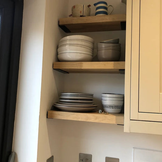 Alcove Shelves (30cm Depth, 50-120cm Length)