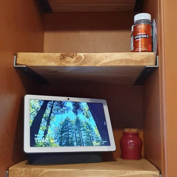 Alcove Shelves (30cm Depth, 50-120cm Length)